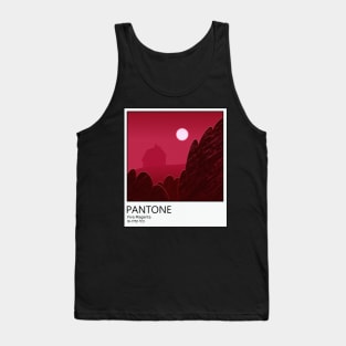 Pantone Viva Magenta card Tank Top